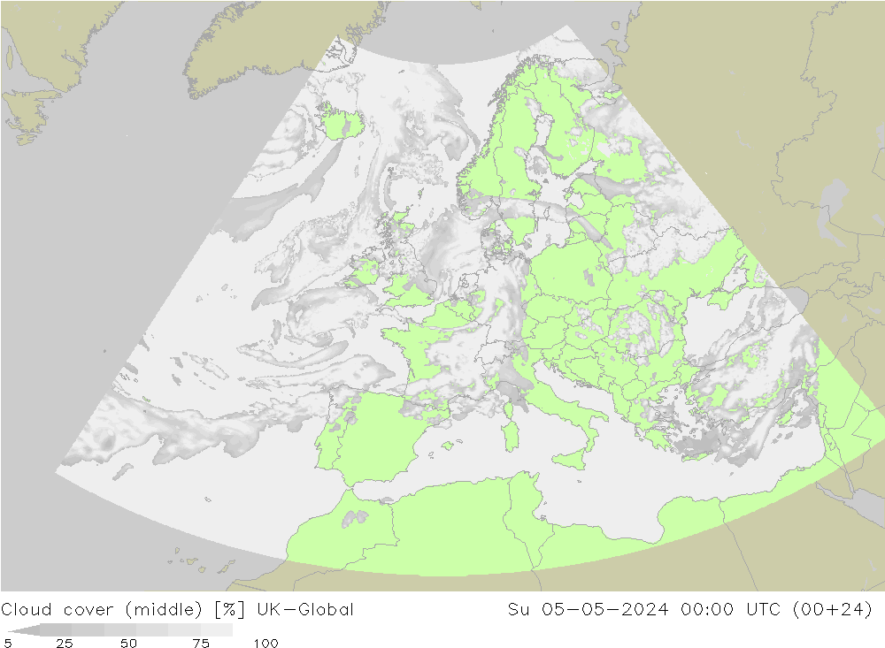 oblačnosti uprostřed UK-Global Ne 05.05.2024 00 UTC