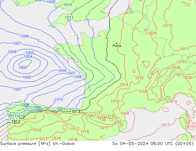 ciśnienie UK-Global so. 04.05.2024 06 UTC