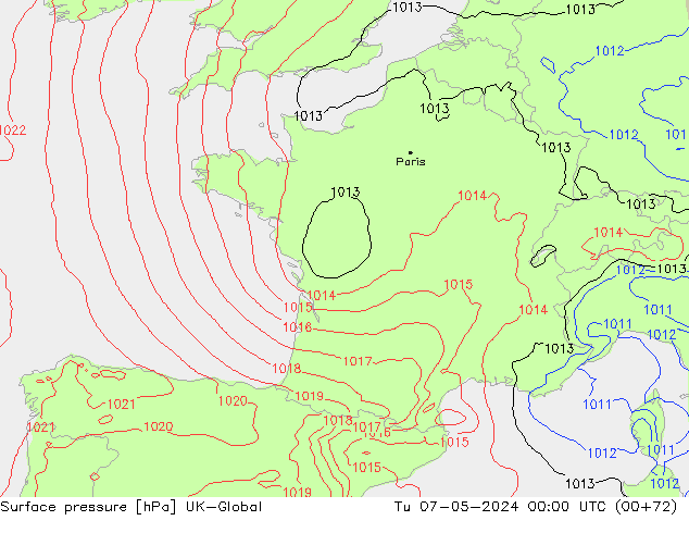 ciśnienie UK-Global wto. 07.05.2024 00 UTC