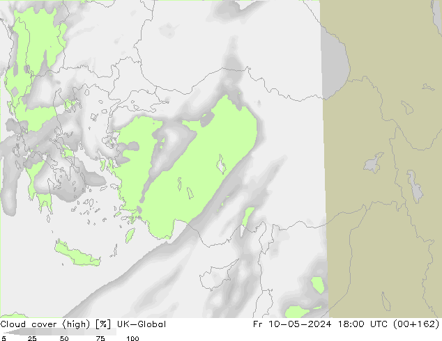 vysoký oblak UK-Global Pá 10.05.2024 18 UTC