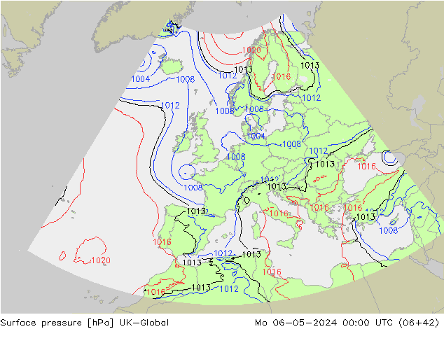Bodendruck UK-Global Mo 06.05.2024 00 UTC