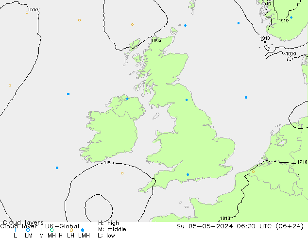 Cloud layer UK-Global Dom 05.05.2024 06 UTC