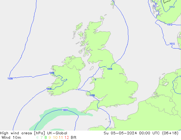 High wind areas UK-Global Dom 05.05.2024 00 UTC