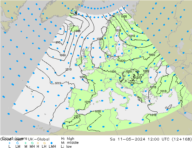 Cloud layer UK-Global Sa 11.05.2024 12 UTC