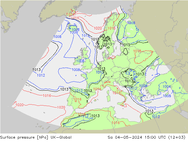 Luchtdruk (Grond) UK-Global za 04.05.2024 15 UTC