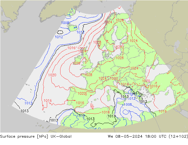Bodendruck UK-Global Mi 08.05.2024 18 UTC