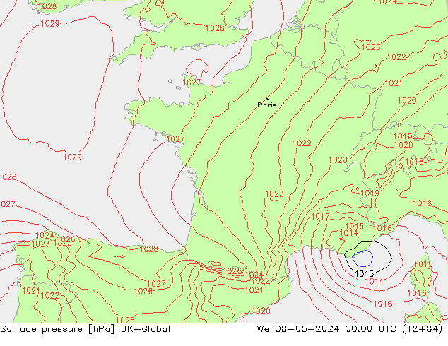 ciśnienie UK-Global śro. 08.05.2024 00 UTC