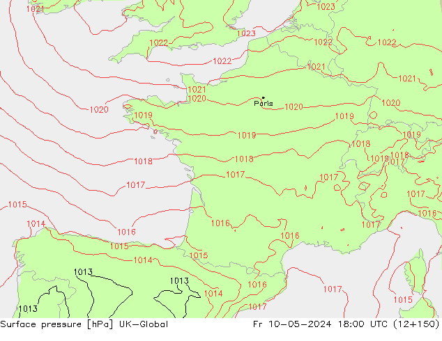 Yer basıncı UK-Global Cu 10.05.2024 18 UTC