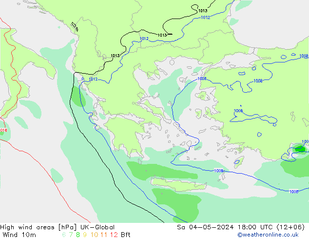 High wind areas UK-Global sab 04.05.2024 18 UTC