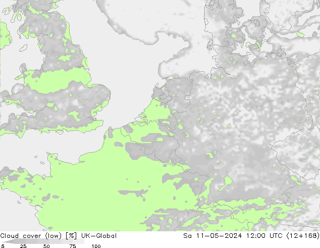 облака (низкий) UK-Global сб 11.05.2024 12 UTC