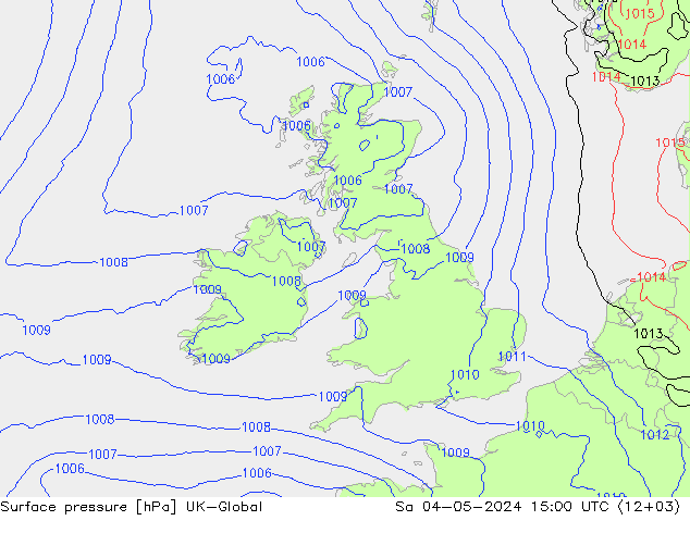 ciśnienie UK-Global so. 04.05.2024 15 UTC