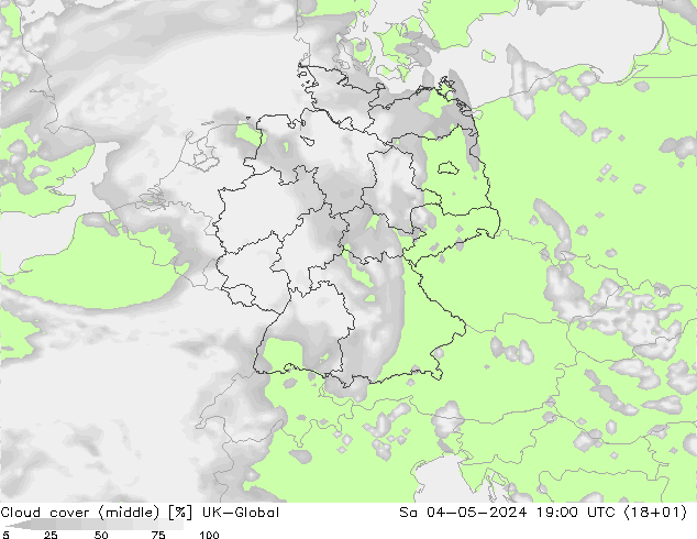Nubes medias UK-Global sáb 04.05.2024 19 UTC