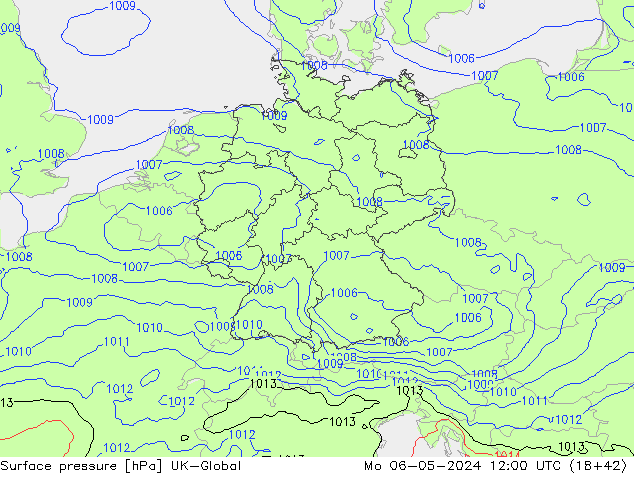 ciśnienie UK-Global pon. 06.05.2024 12 UTC
