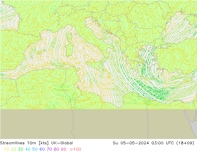 ветер 10m UK-Global Вс 05.05.2024 03 UTC