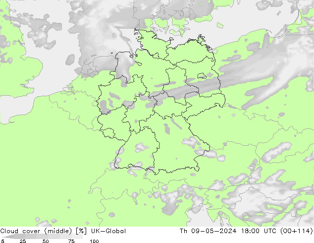 nuvens (médio) UK-Global Qui 09.05.2024 18 UTC