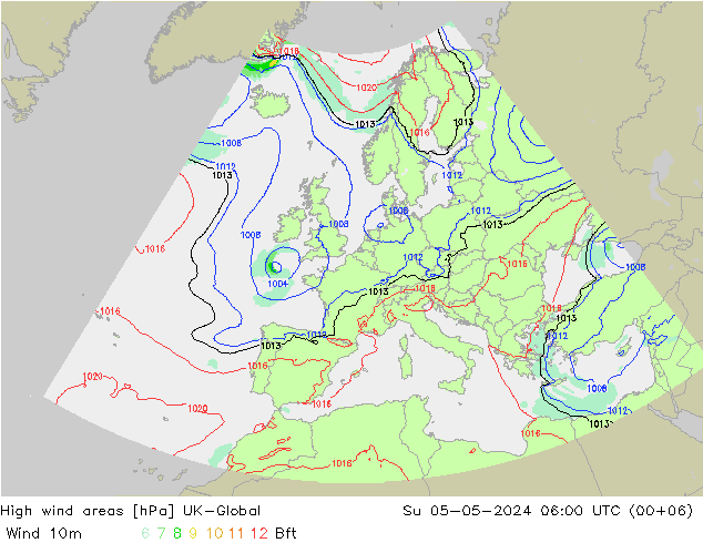 High wind areas UK-Global dim 05.05.2024 06 UTC
