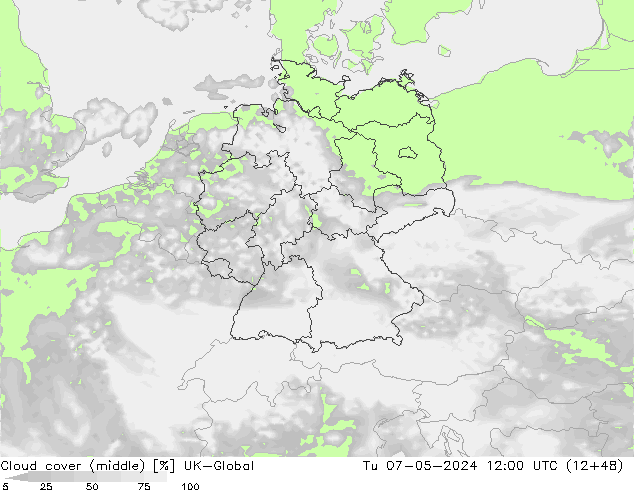 Nubi medie UK-Global mar 07.05.2024 12 UTC