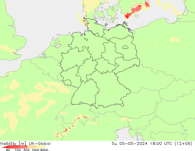 Visibilité UK-Global dim 05.05.2024 18 UTC