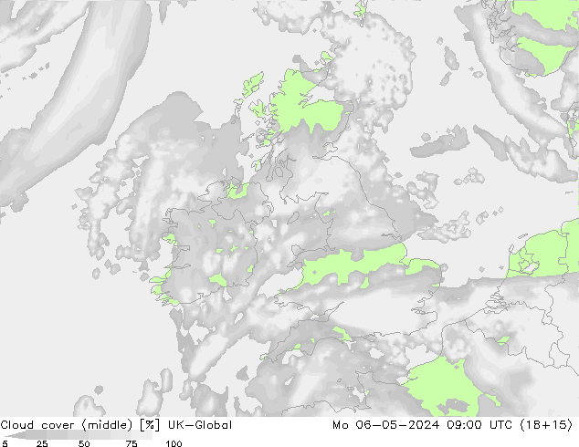 Nubes medias UK-Global lun 06.05.2024 09 UTC