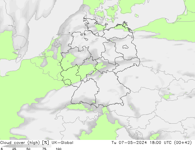 vysoký oblak UK-Global Út 07.05.2024 18 UTC