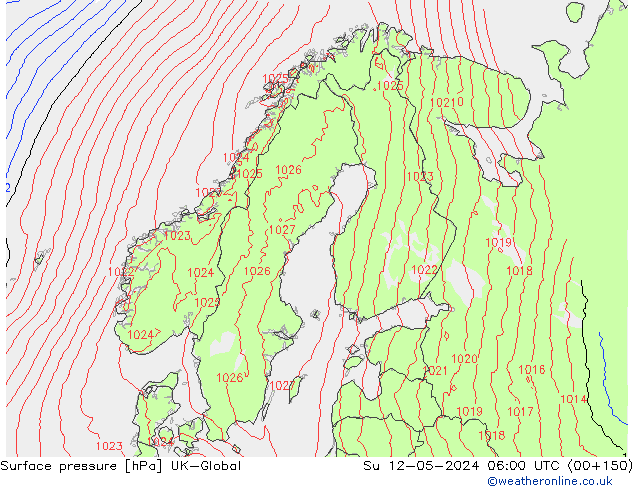 Bodendruck UK-Global So 12.05.2024 06 UTC