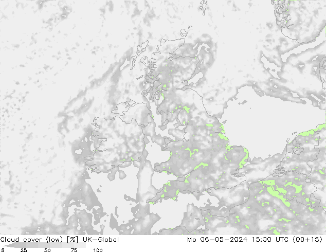 nízká oblaka UK-Global Po 06.05.2024 15 UTC