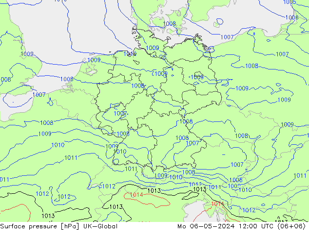 Bodendruck UK-Global Mo 06.05.2024 12 UTC