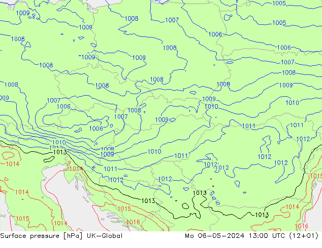 Bodendruck UK-Global Mo 06.05.2024 13 UTC