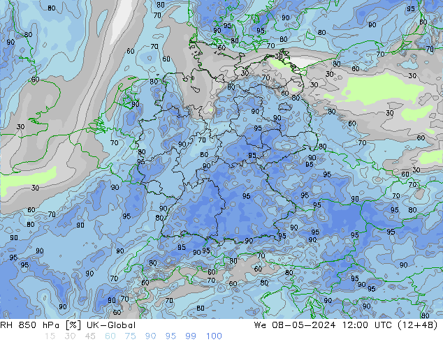 RV 850 hPa UK-Global wo 08.05.2024 12 UTC