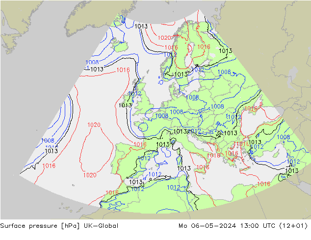 Bodendruck UK-Global Mo 06.05.2024 13 UTC