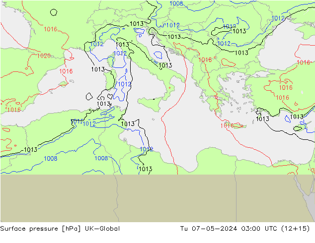 pressão do solo UK-Global Ter 07.05.2024 03 UTC