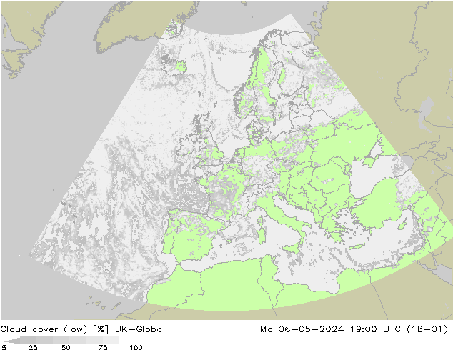 Nuages (bas) UK-Global lun 06.05.2024 19 UTC