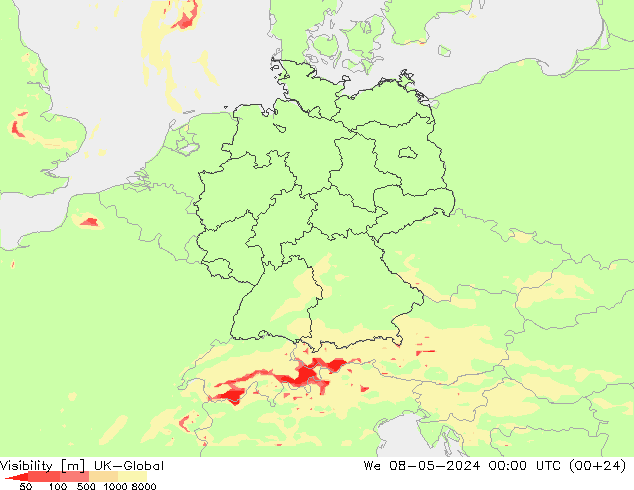 Visibilità UK-Global mer 08.05.2024 00 UTC