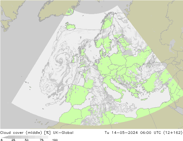 облака (средний) UK-Global вт 14.05.2024 06 UTC