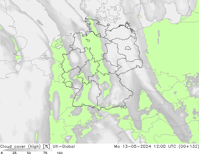 Bulutlar (yüksek) UK-Global Pzt 13.05.2024 12 UTC
