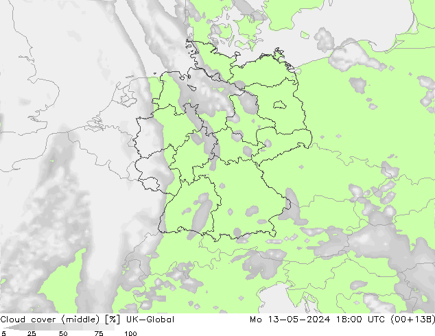 облака (средний) UK-Global пн 13.05.2024 18 UTC