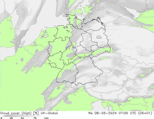 vysoký oblak UK-Global St 08.05.2024 07 UTC