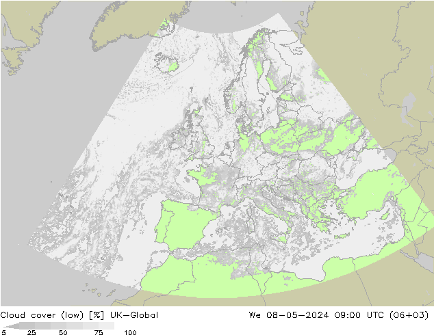 云 (低) UK-Global 星期三 08.05.2024 09 UTC