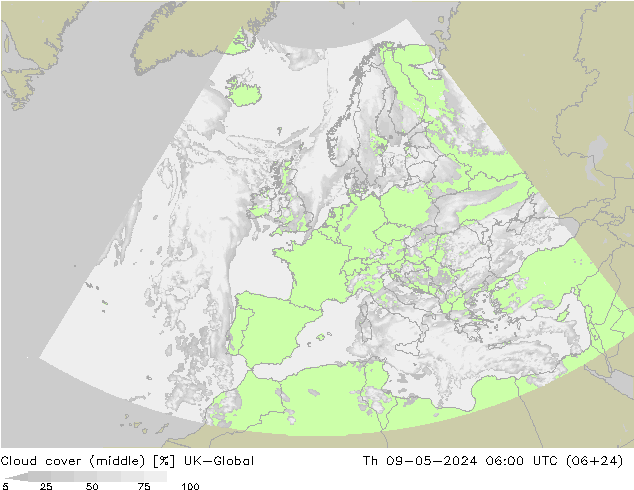 Bewolking (Middelb.) UK-Global do 09.05.2024 06 UTC