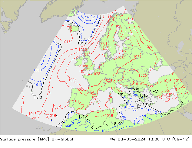 Bodendruck UK-Global Mi 08.05.2024 18 UTC