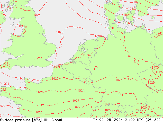 pressão do solo UK-Global Qui 09.05.2024 21 UTC