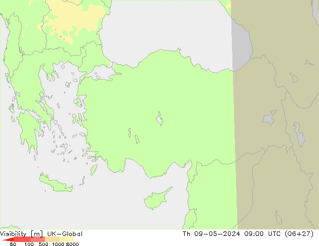 Dohlednost UK-Global Čt 09.05.2024 09 UTC