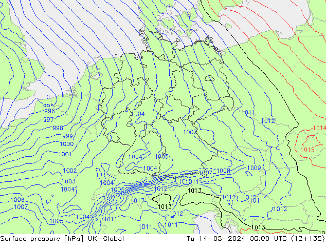 ciśnienie UK-Global wto. 14.05.2024 00 UTC