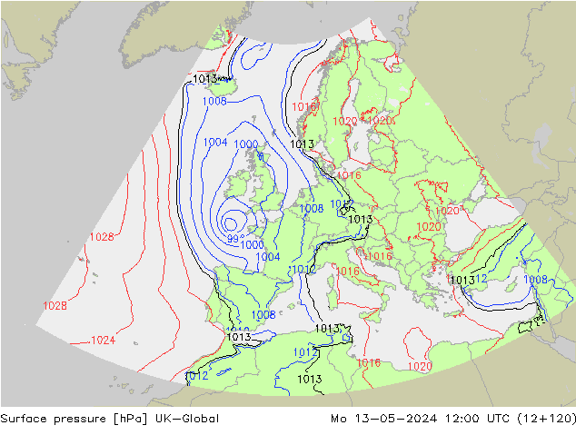 Bodendruck UK-Global Mo 13.05.2024 12 UTC