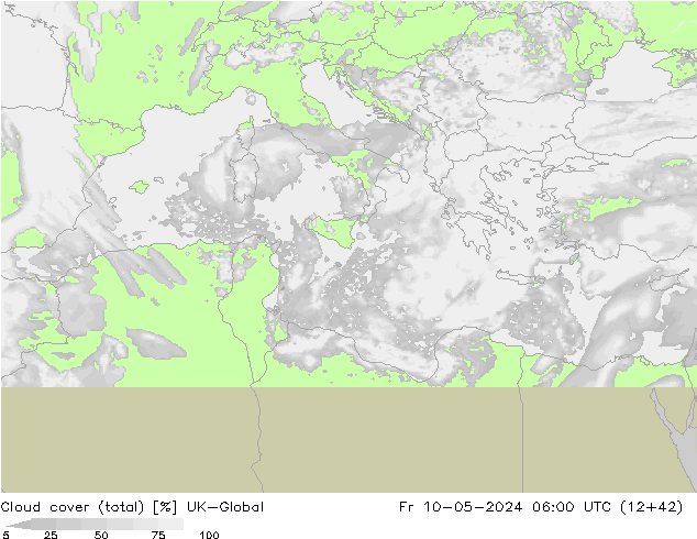 zachmurzenie (suma) UK-Global pt. 10.05.2024 06 UTC