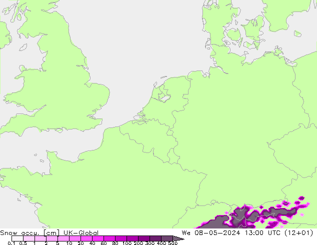 Toplam Kar UK-Global Çar 08.05.2024 13 UTC