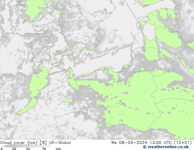 облака (низкий) UK-Global ср 08.05.2024 13 UTC