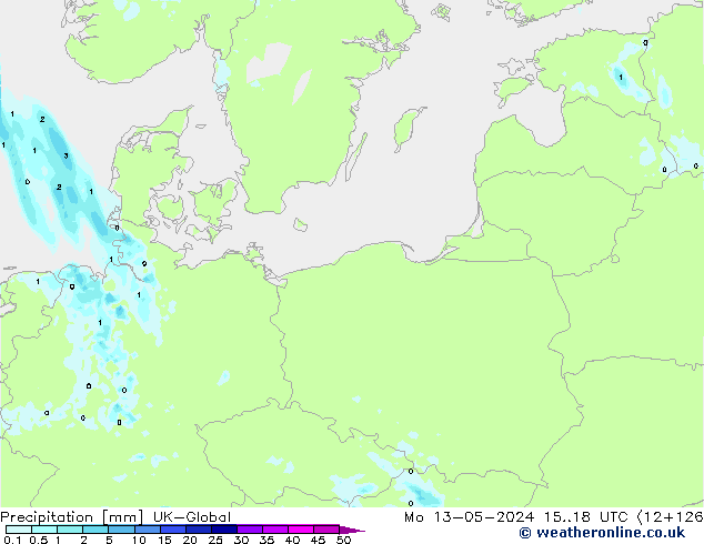 precipitação UK-Global Seg 13.05.2024 18 UTC