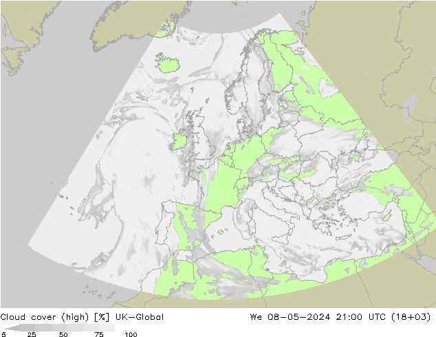 Wolken (hohe) UK-Global Mi 08.05.2024 21 UTC
