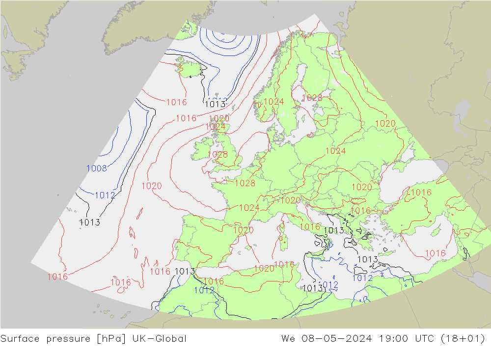 Bodendruck UK-Global Mi 08.05.2024 19 UTC
